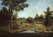 Charles Wilson Peale Landscape Looking Towards Sellers Hall from Mill Bank Spain oil painting reproduction
